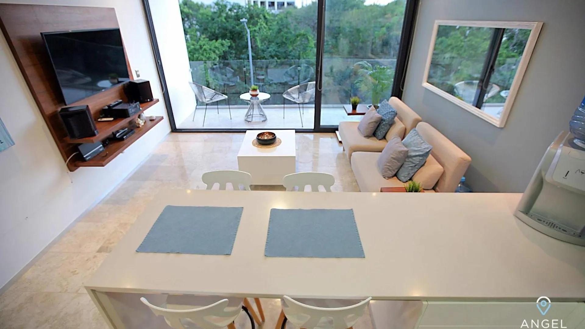 Oceanview Rooftop Pool Balcony Steps To Beach 普拉亚卡门