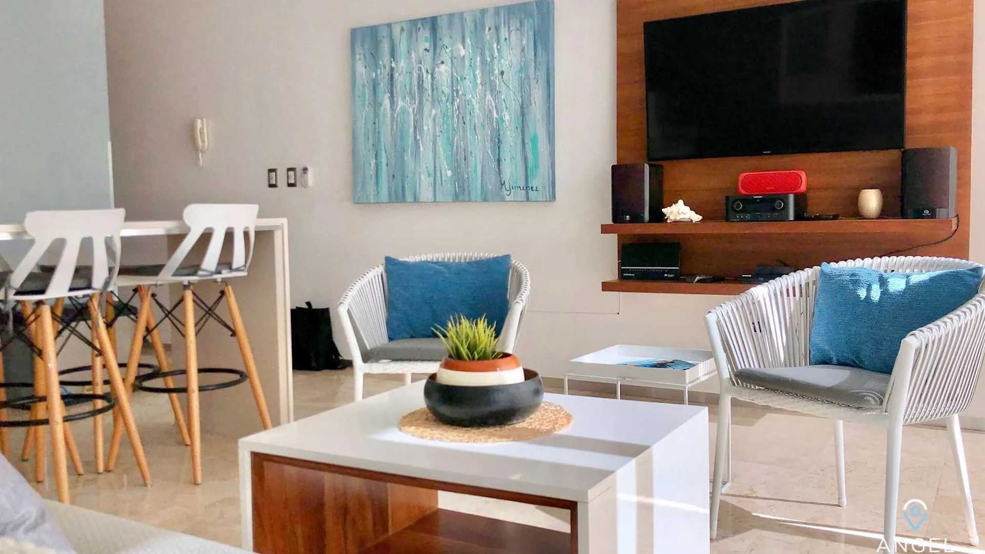 Oceanview Rooftop Pool Balcony Steps To Beach Playa del Carmen Mexiko