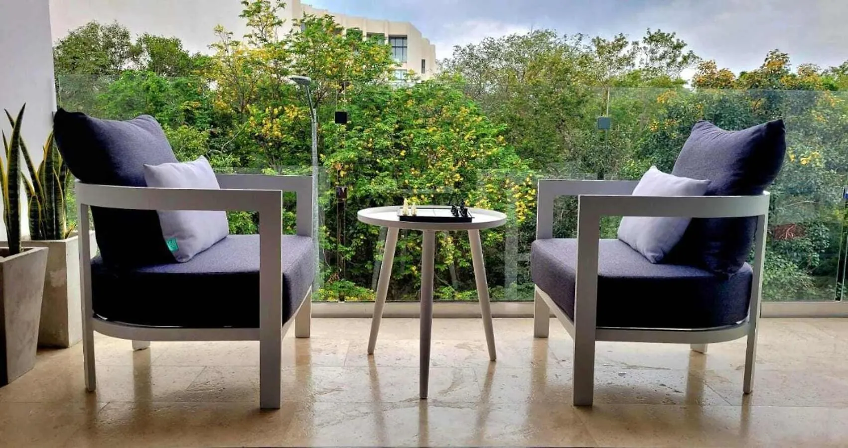 Semesterbostad Oceanview Rooftop Pool Balcony Steps To Beach Playa del Carmen